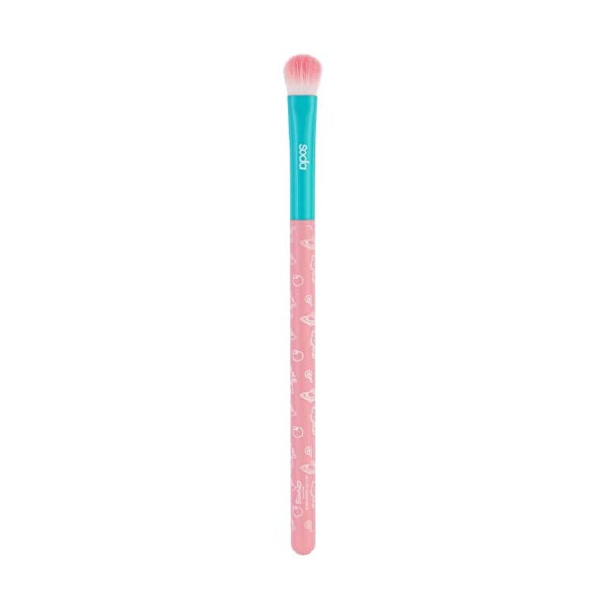 Soda Hello Kitty Makeup Brush - High-Quality Flat Brush for Flawless Makeup ApplicationMakeup BrushTorqelo.com