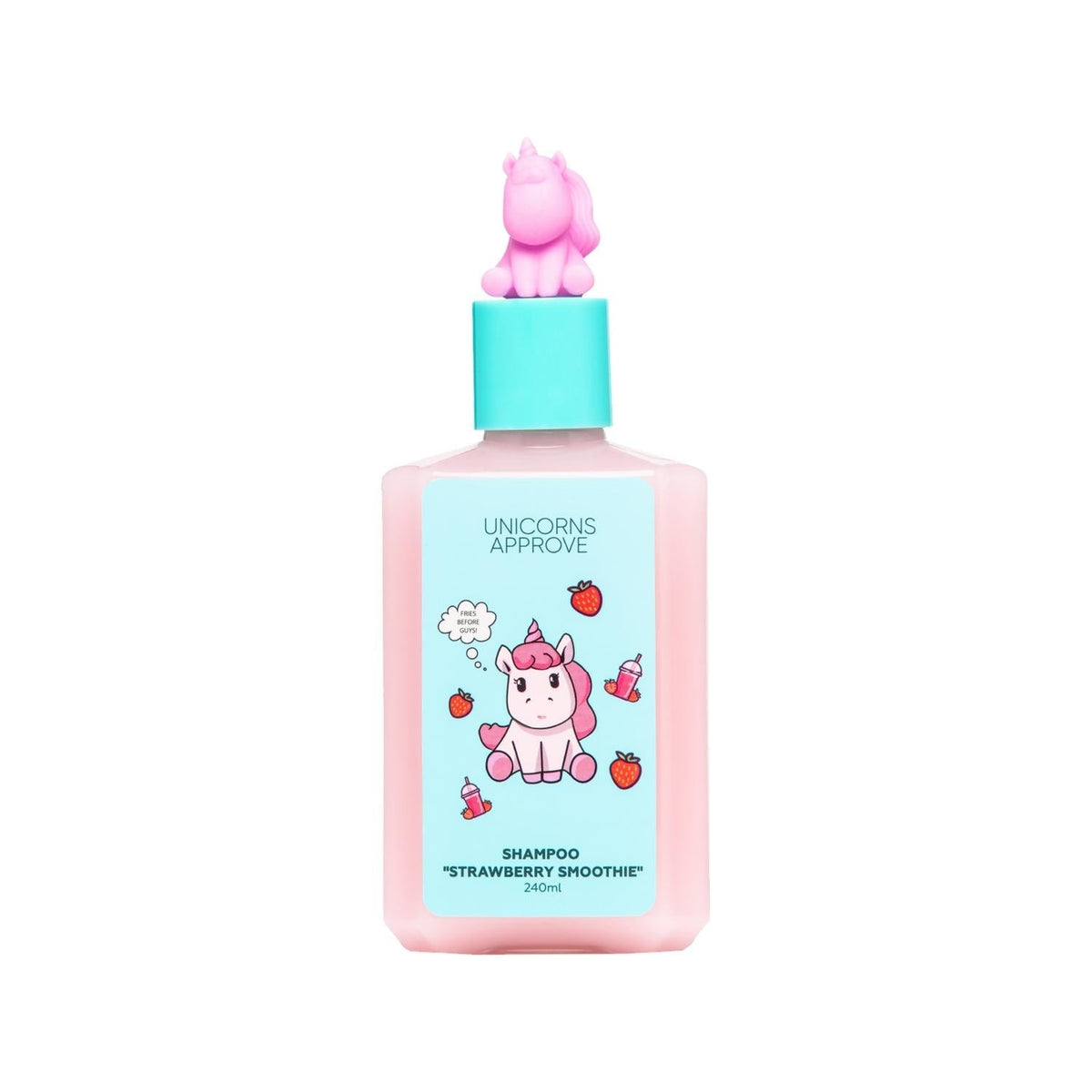 Soda Unicorn Strawberry Smoothie Shampoo, 240ml - Hair Care with Fruity FreshnessShampooTorqelo.com