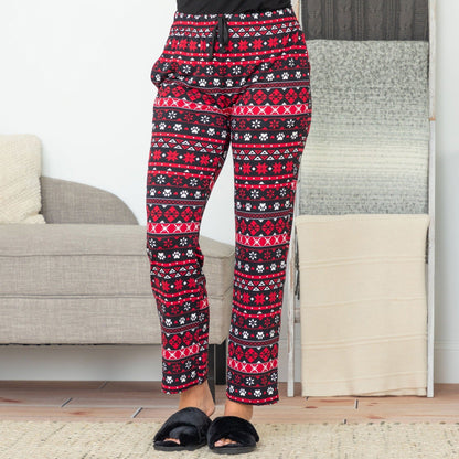 Soft Touch Traditional Nordic Paws Pajama SeparatesPajamasTorqelo.com