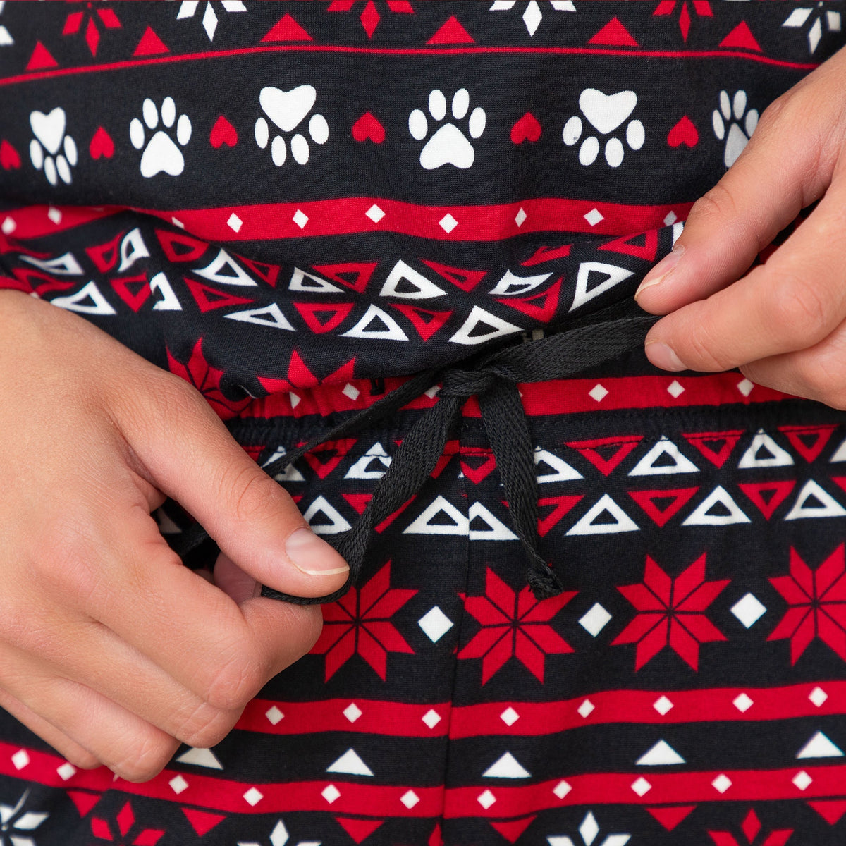 Soft Touch Traditional Nordic Paws Pajama SeparatesPajamasTorqelo.com