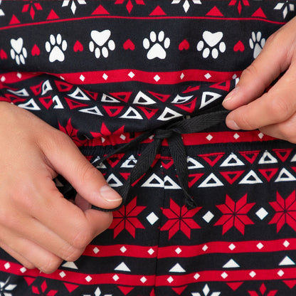 Soft Touch Traditional Nordic Paws Pajama SeparatesPajamasTorqelo.com