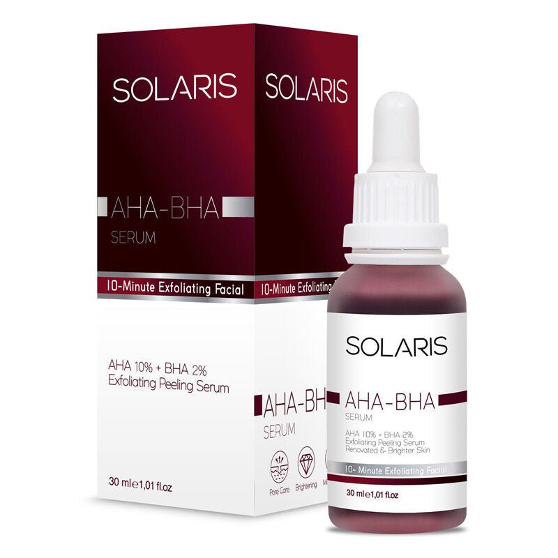 Solaris AHA BHA Skin Tone Evening Serum 30 mlSkincareTorqelo.com
