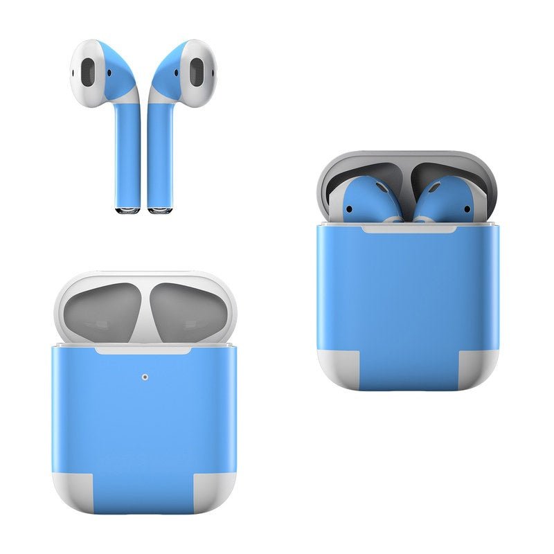 Solid State Blue - Apple AirPods SkinAudio SkinsTorqelo.com
