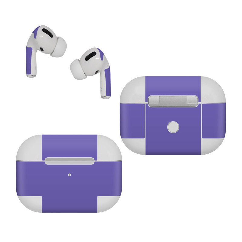 Solid State Purple - Apple AirPods Pro SkinAudio SkinsTorqelo.com