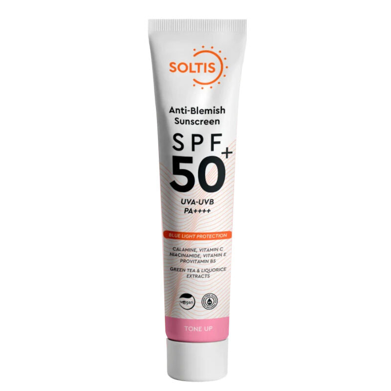 Soltis Tone-Evening Pink Sunscreen SPF 50+ with Calamine 50 ml by Beauty Care Bag
