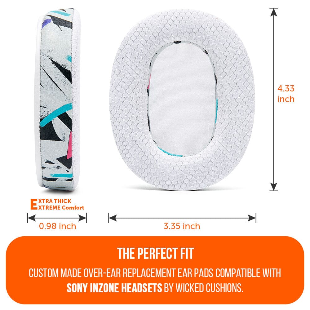 Sony Inzone H9 Earpads - WC FreeZe Cooling GelCooling Gel Ear PadsTorqelo.com