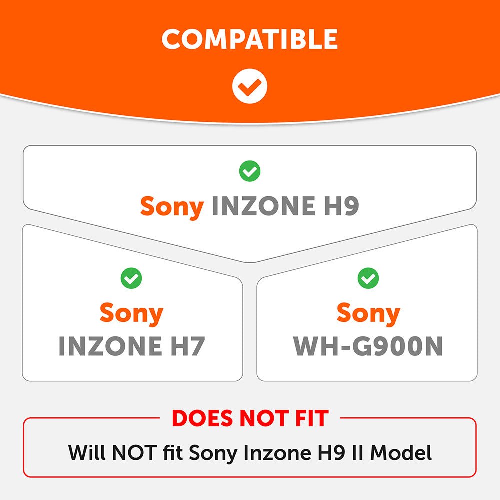 Sony Inzone H9 Earpads - WC FreeZe Cooling GelCooling Gel Ear PadsTorqelo.com