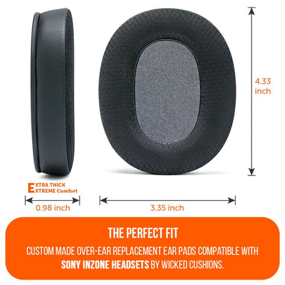 Sony Inzone H9 Earpads - WC FreeZe Cooling GelCooling Gel Ear PadsTorqelo.com