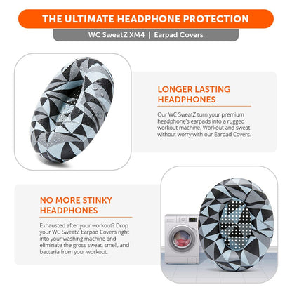 Sony WH-1000XM4 Earpad Sweat Covers - WC SweatZSweat CoversTorqelo.com
