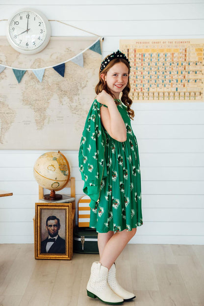 Southlake Carroll Dragons Flutter Twirl DressTwirl Dress - FlutterTorqelo.com