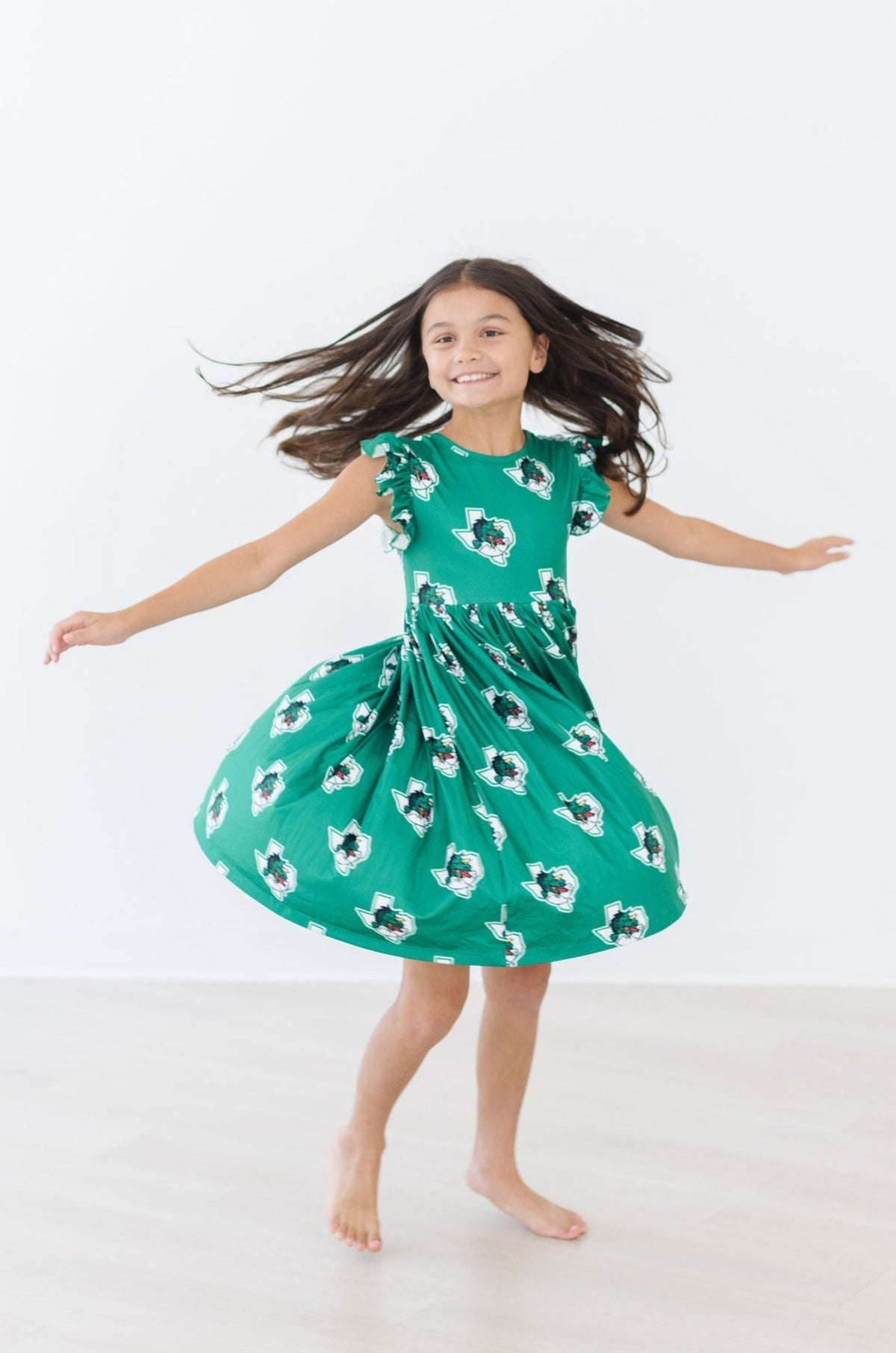 Southlake Carroll Dragons Flutter Twirl DressTwirl Dress - FlutterTorqelo.com