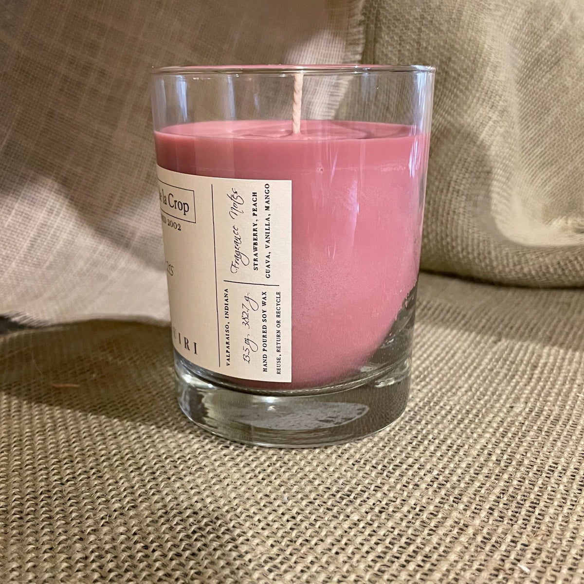 Soy Candle - Daiquiri (Strawberry)Candle - Hand Poured, SoyTorqelo.com