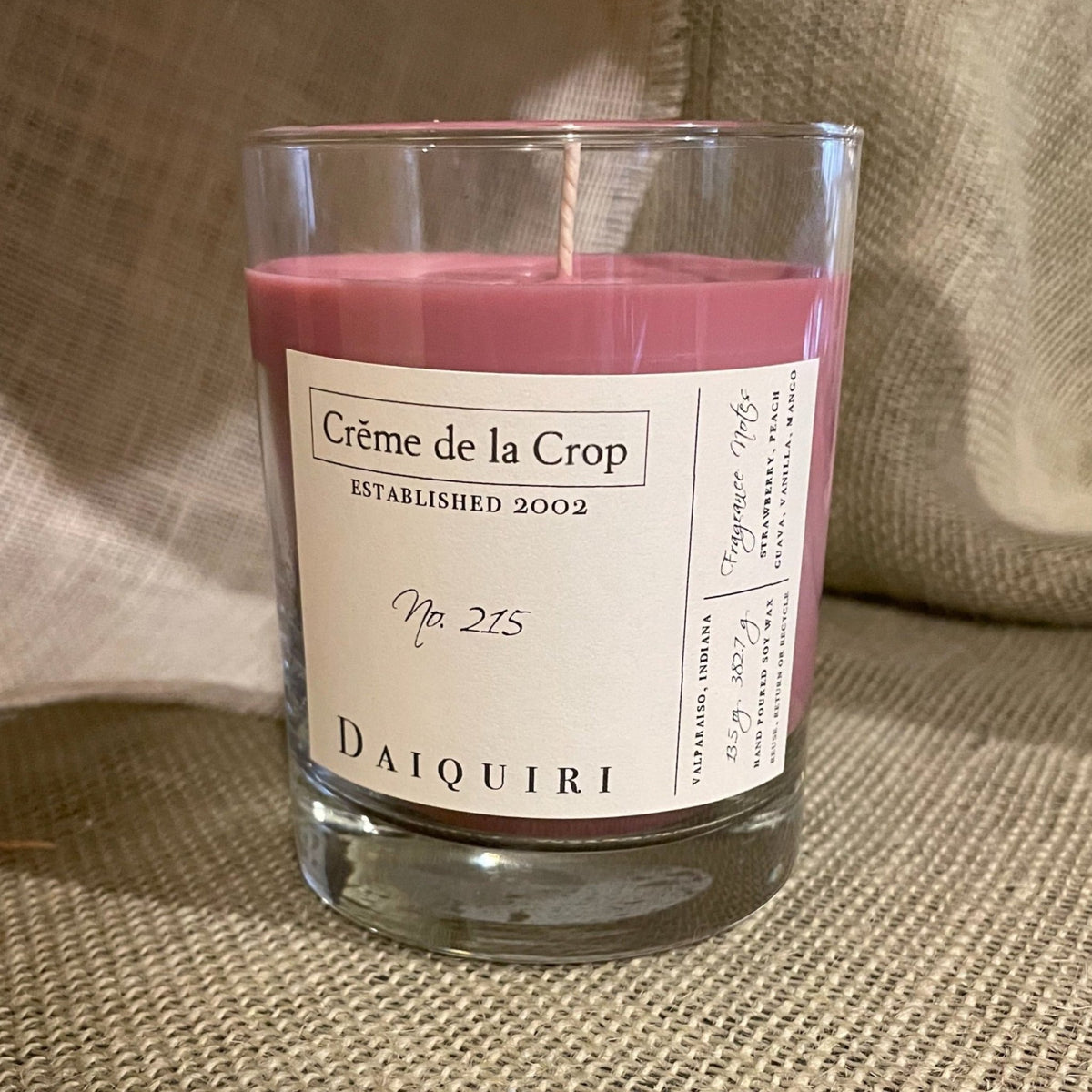Soy Candle - Daiquiri (Strawberry)Candle - Hand Poured, SoyTorqelo.com
