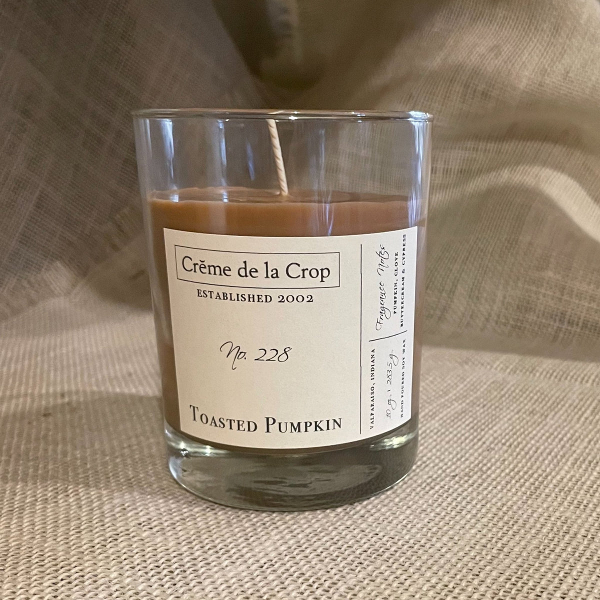 Soy Candle - Toasted PumpkinCandle - Hand Poured, SoyTorqelo.com