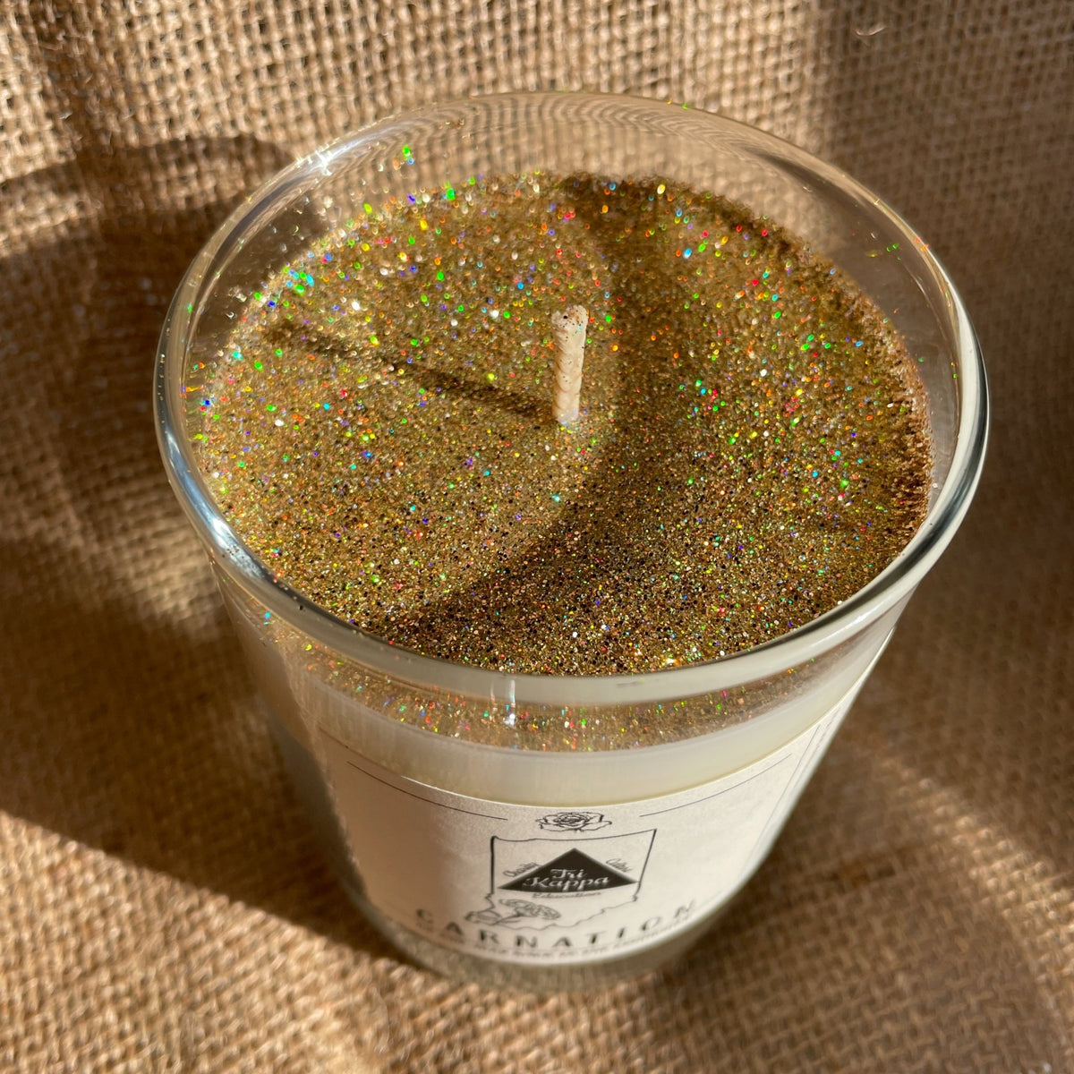 Soy Candle - Tri Kappa (Carnation)Torqelo.com