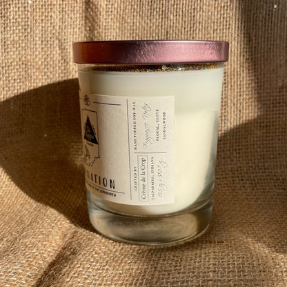 Soy Candle - Tri Kappa (Carnation)Torqelo.com