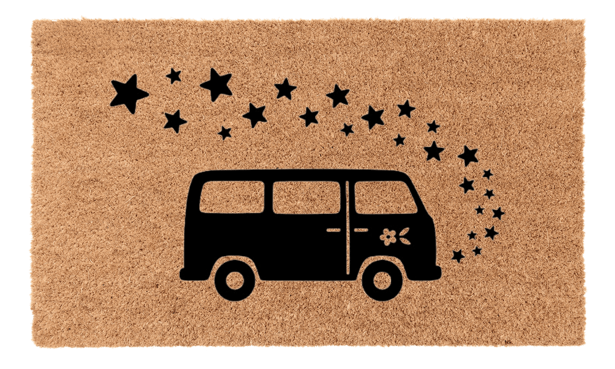 Space Traveler Van Coir MatTorqelo.com