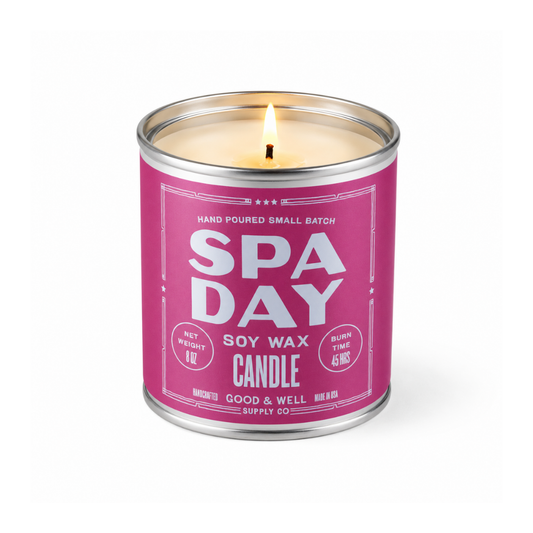 Spa Day Soy Candle by Good & Well Supply Co.