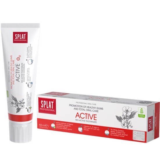 Splat Active Toothpaste for Enamel Care & Fresh Breath 100 mlOral CareTorqelo.com