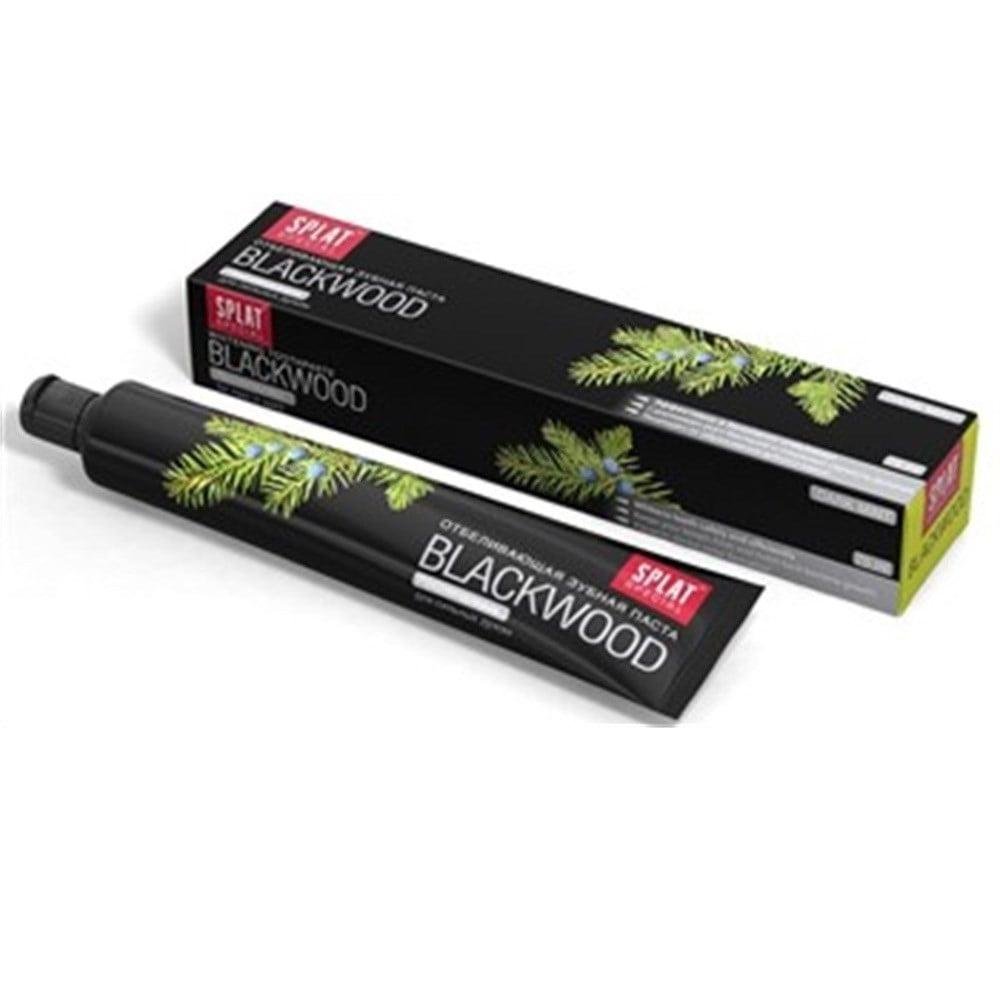 Splat Blackwood Natural Whitening Toothpaste, Activated Charcoal, Fluoride-Free, 2.54 fl oz - Adult Oral CareToothpasteTorqelo.com