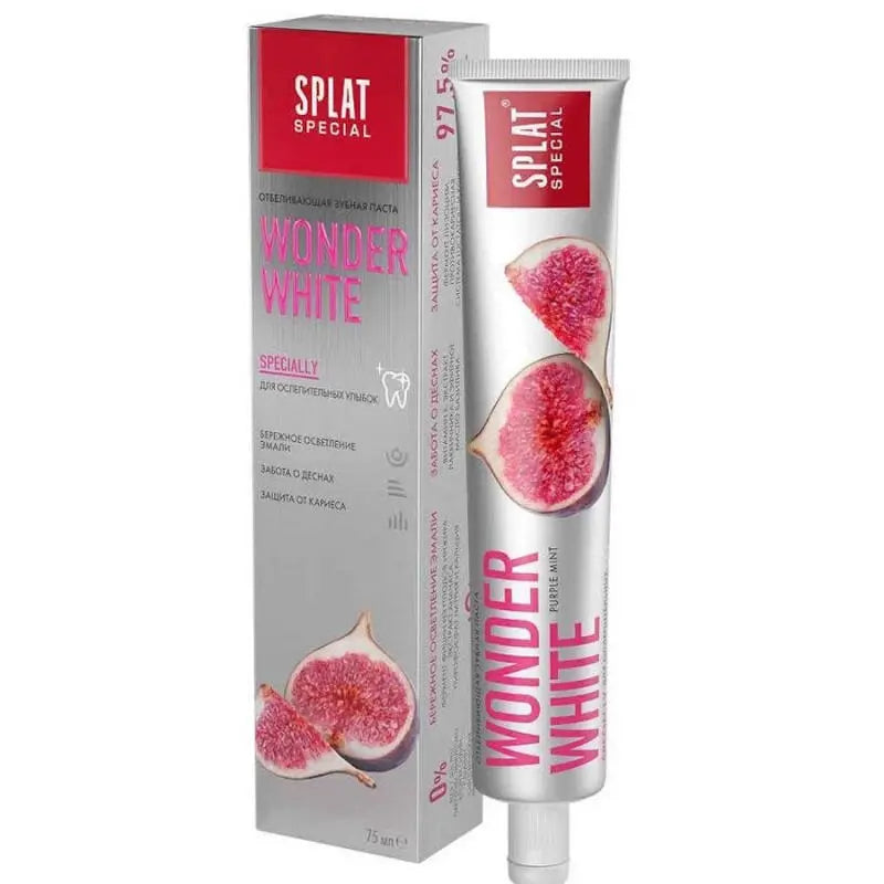 Splat Wonder White Fig Extract Whitening Toothpaste 75ml by Beauty Care Bag