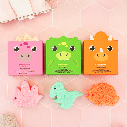 Spongeasaurus Assorted PackBody Wash Infused BufferTorqelo.com