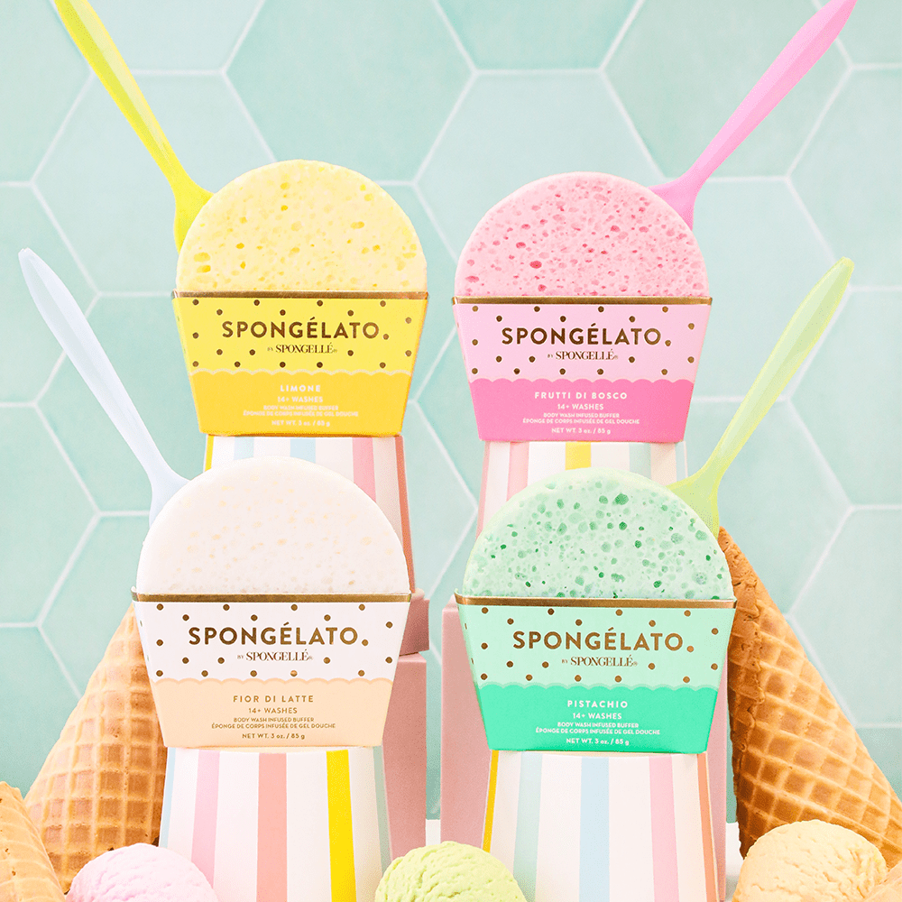 Spongelato Assorted PackBody Wash Infused BufferTorqelo.com