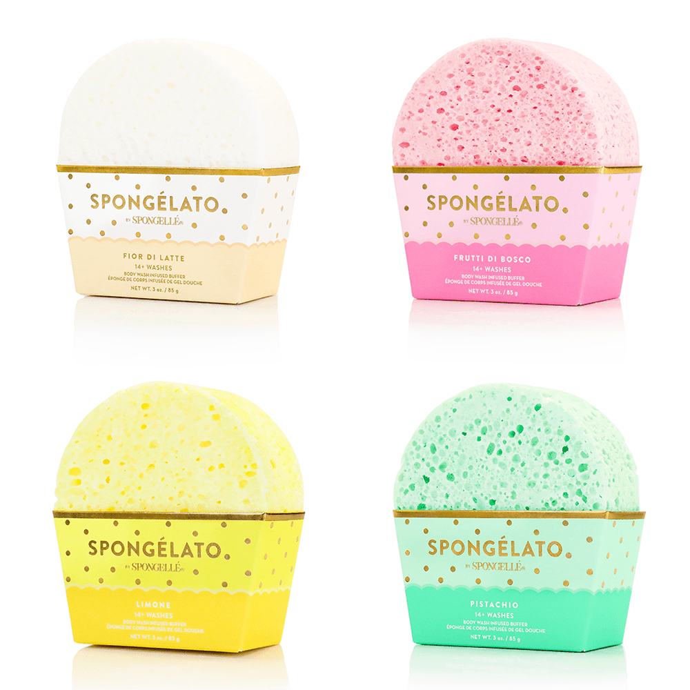 Spongelato Assorted PackBody Wash Infused BufferTorqelo.com