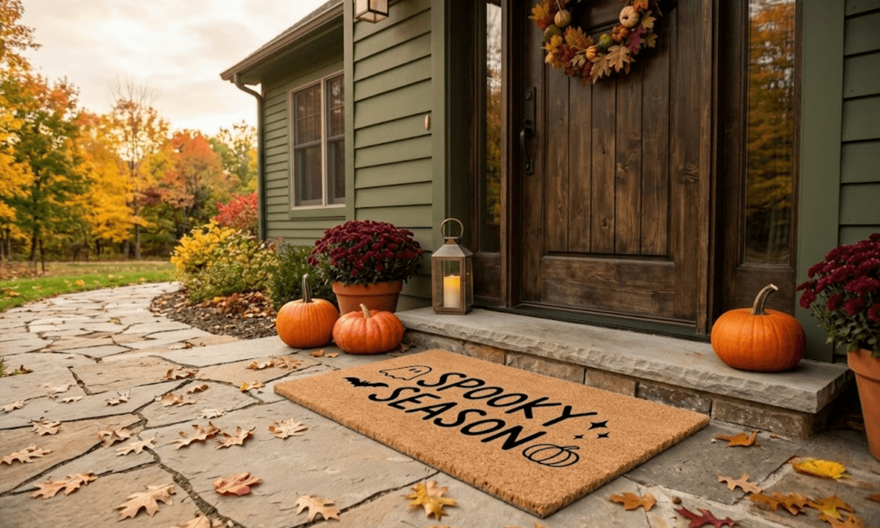 Spooky Season Coir MatTorqelo.com