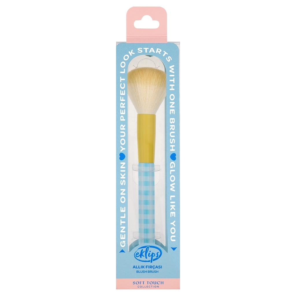 Eklips Soft Touch Blush Brush for Seamless Blending by Beauty Care Bag