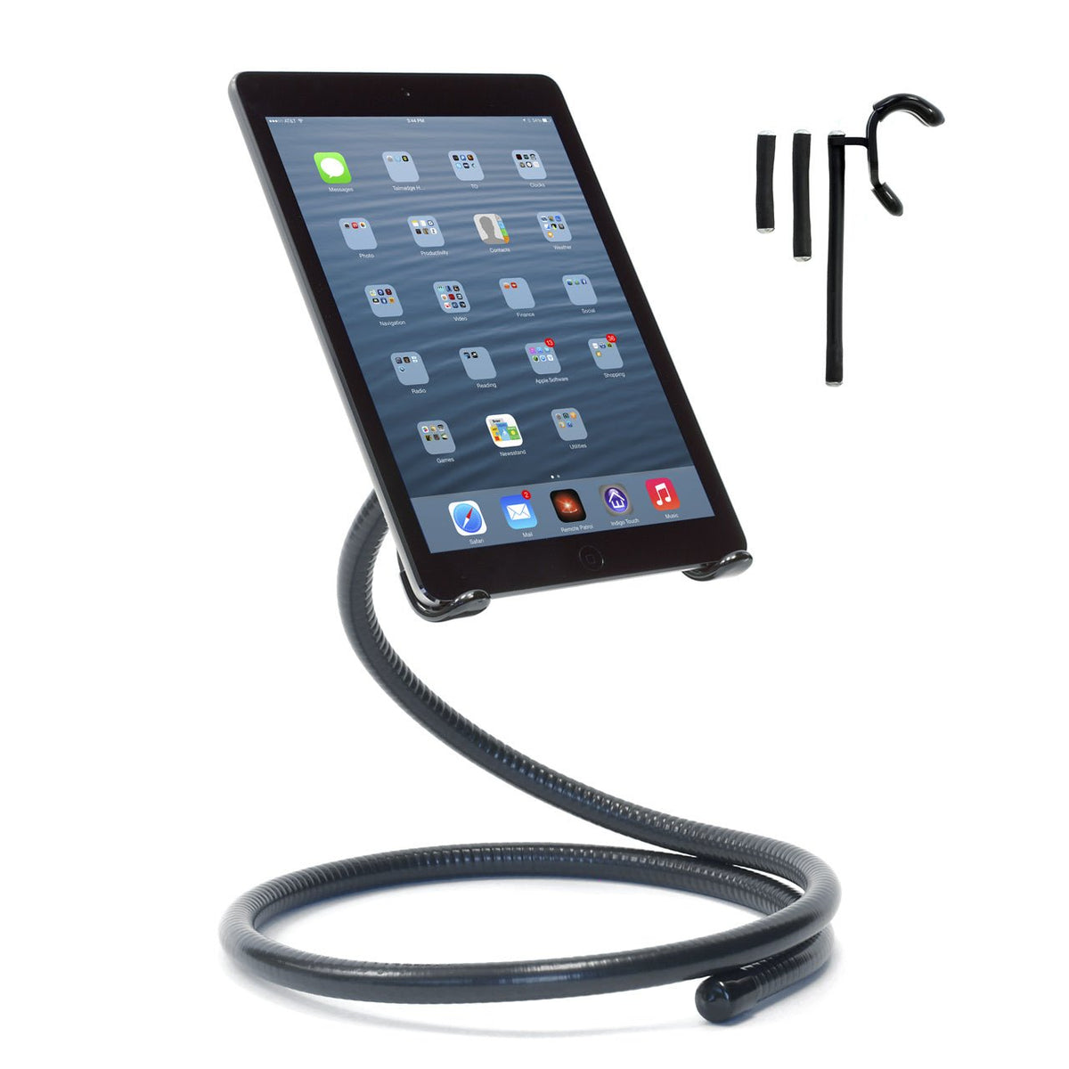Stabile Coil PRO – Flexible Steel iPad HolderPTorqelo.com