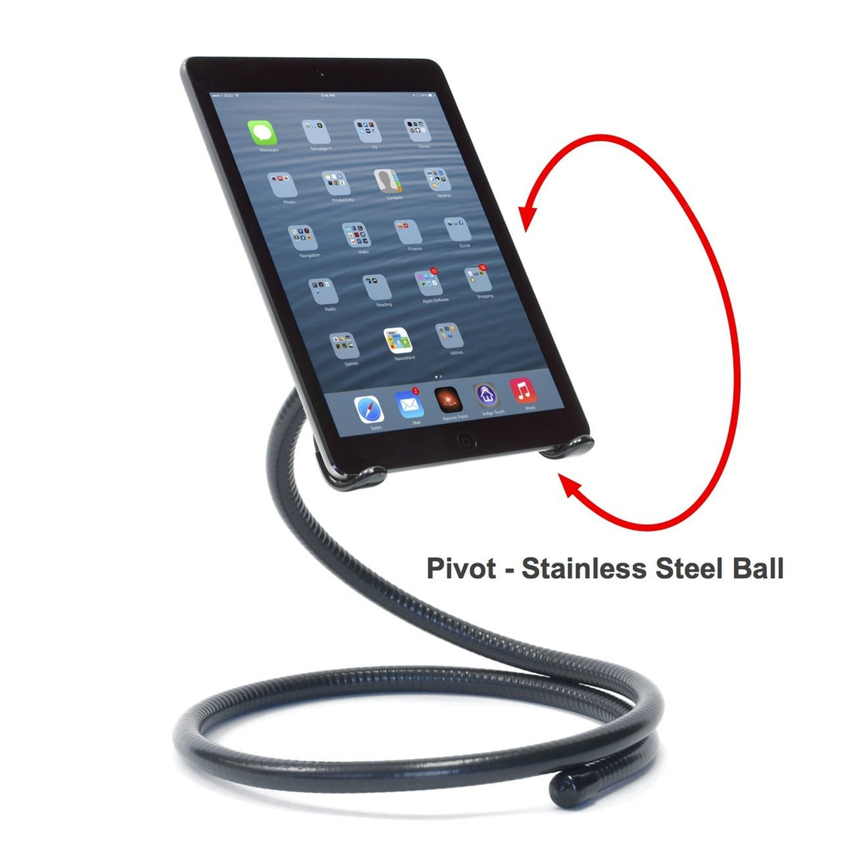 Stabile Coil PRO – Flexible Steel iPad HolderPTorqelo.com