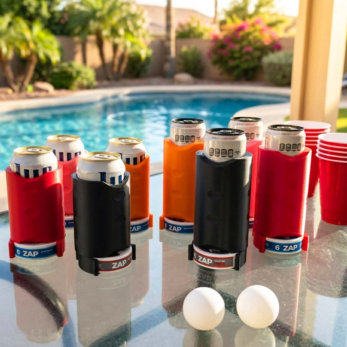 ADG42 The Stacker Can Cooler and Pouch Tin Holder by Active Doodie Gear­®