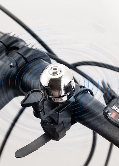 Stainless Bicycle Bell Ring Bike Horn Ordinary Handlebar Bell Horn Crisp Sound Safety Bike Alarm Bell With Mounting Lock Plate Bicycle Bike Bell Classic Bicycle Bell Makes Loud Sound For Road Bike Mountain Bike SportsST90SP660GGRTorqelo.com