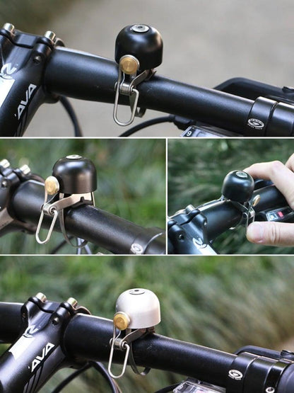 Stainless Bicycle Bell Ring Bike Horn Ordinary Handlebar Bell Horn Crisp Sound Safety Bike Alarm Bell With Mounting Lock Plate Bicycle Bike Bell Classic Bicycle Bell Makes Loud Sound For Road Bike Mountain Bike SportsST90SP660GGRTorqelo.com