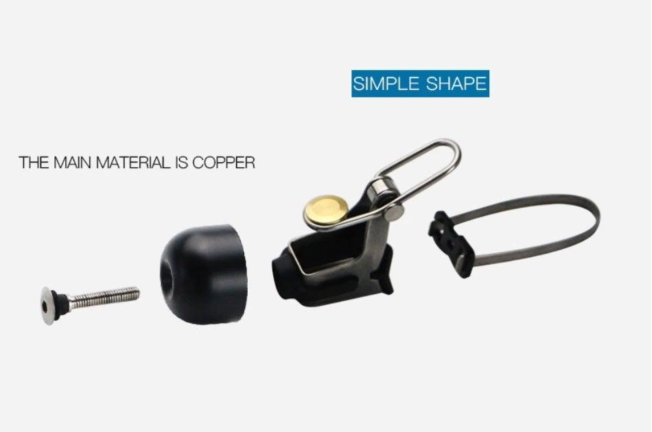Stainless Bicycle Bell Ring Bike Horn Ordinary Handlebar Bell Horn Crisp Sound Safety Bike Alarm Bell With Mounting Lock Plate Bicycle Bike Bell Classic Bicycle Bell Makes Loud Sound For Road Bike Mountain Bike SportsST90SP660GGRTorqelo.com