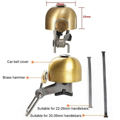 Stainless Bicycle Bell Ring Bike Horn Ordinary Handlebar Bell Horn Crisp Sound Safety Bike Alarm Bell With Mounting Lock Plate Bicycle Bike Bell Classic Bicycle Bell Makes Loud Sound For Road Bike Mountain Bike SportsST90SP660GGRTorqelo.com