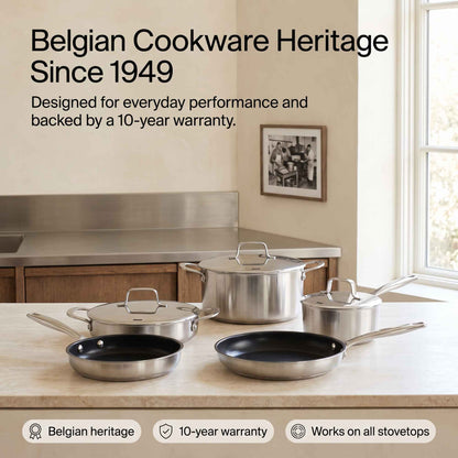 Hybrid Cookware Set, 7-Piece by Alva Cookware