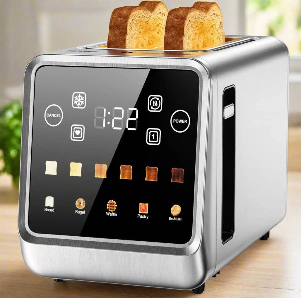 Stainless Steel Smart Digital ToasterToasterTorqelo.com