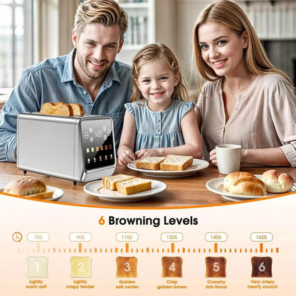 Stainless Steel Smart Digital ToasterToasterTorqelo.com