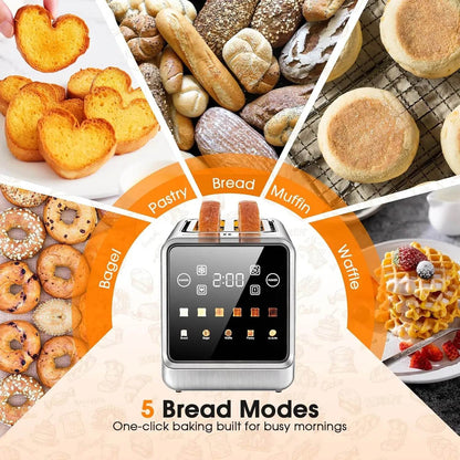 Stainless Steel Smart Digital ToasterToasterTorqelo.com