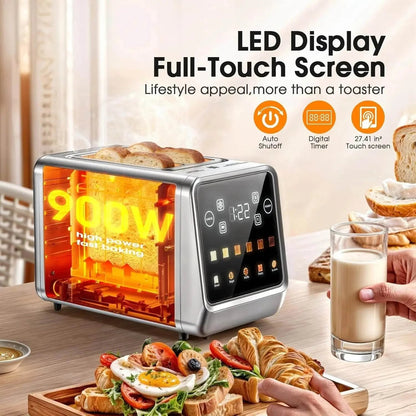 Stainless Steel Smart Digital ToasterToasterTorqelo.com
