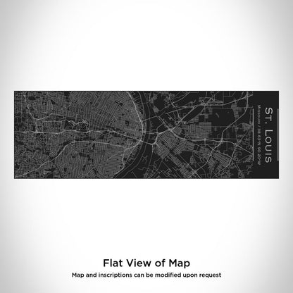 St. Louis - Missouri Map Insulated Cup in Matte Black by Cyan Castor