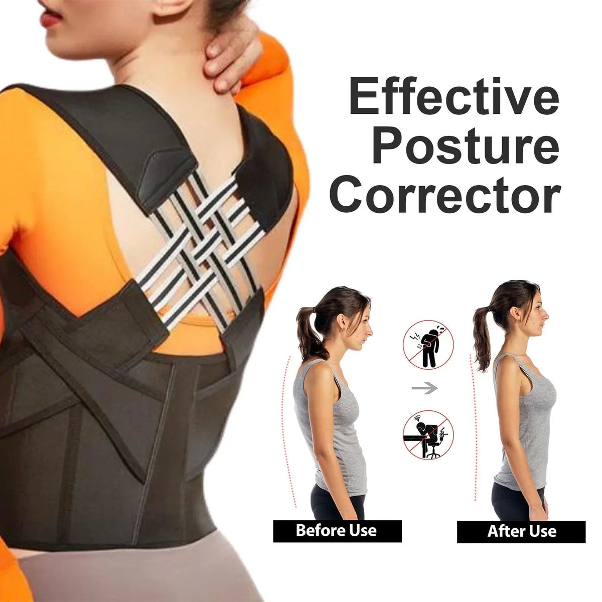 🧍‍♀️Straighten Up, Stand Tall – Full Back Support for Daily ComfortBack BracesTorqelo.com
