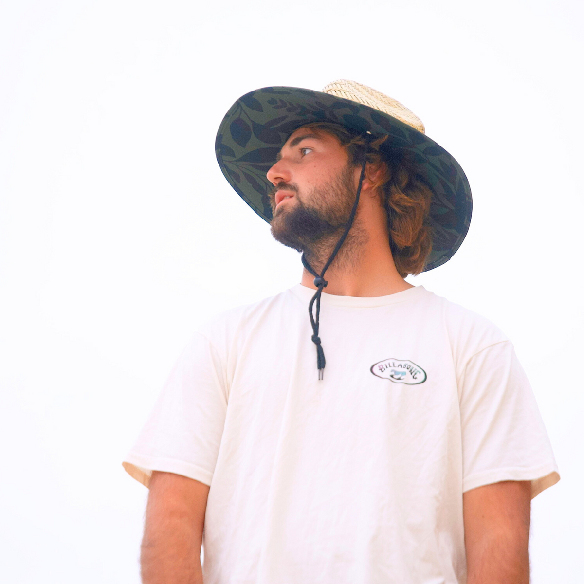 Straw Beach Lifeguard Sun Hat - Kona Green by COR Surf