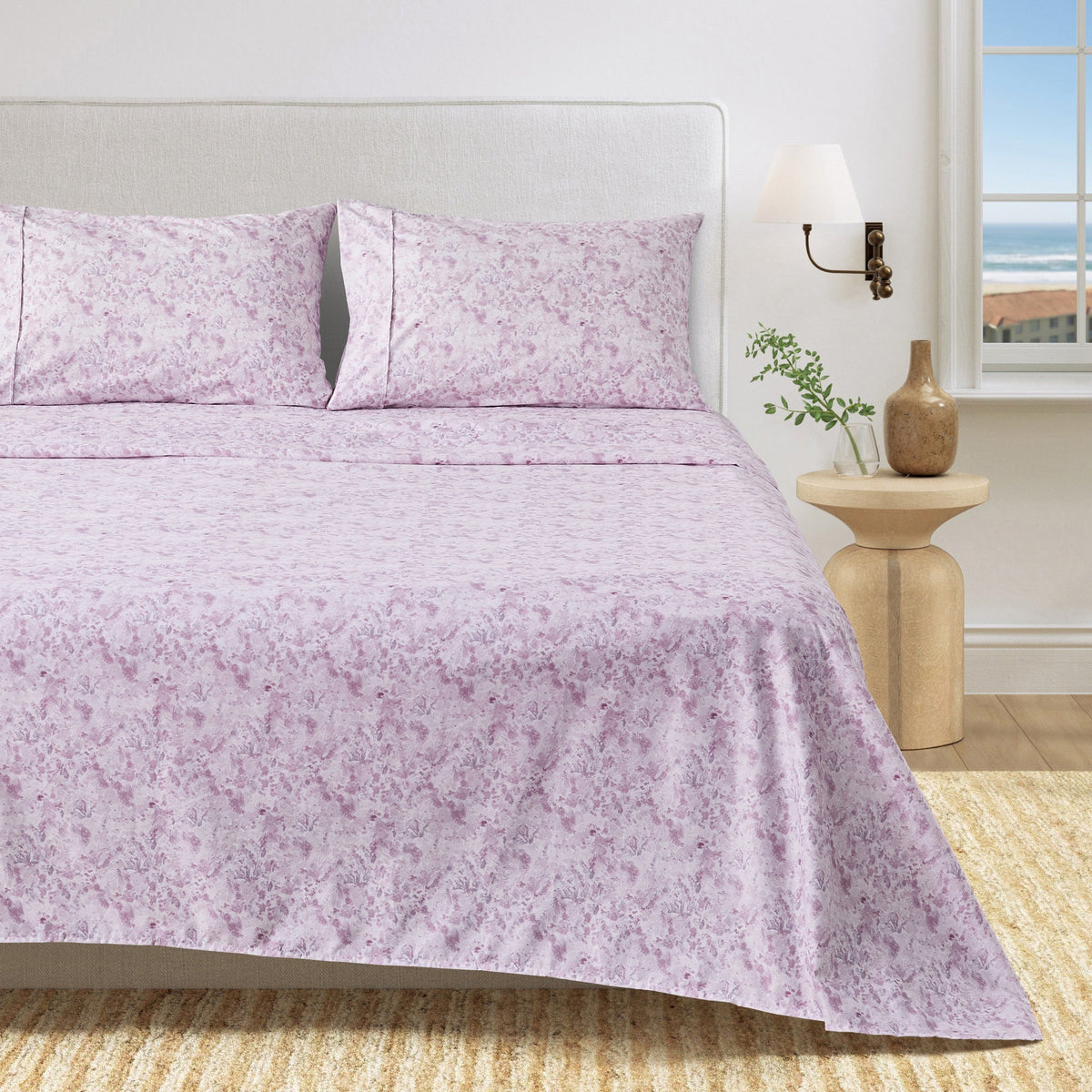 Watercolor Floral Sheet Set - Delia Collection by Great Bay Home