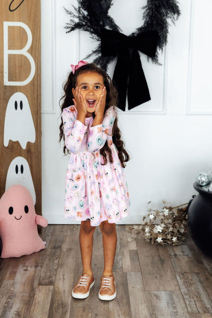 Sugar Rush L/S Pocket Twirl DressTwirl Dress - L/S - PocketTorqelo.com
