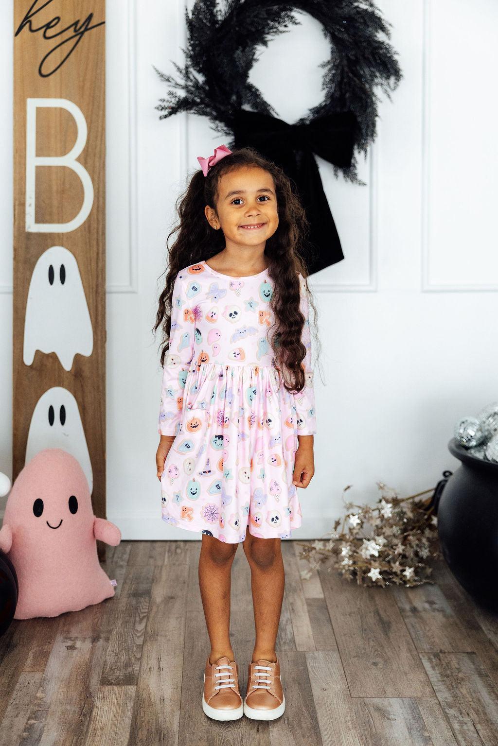 Sugar Rush L/S Pocket Twirl DressTwirl Dress - L/S - PocketTorqelo.com