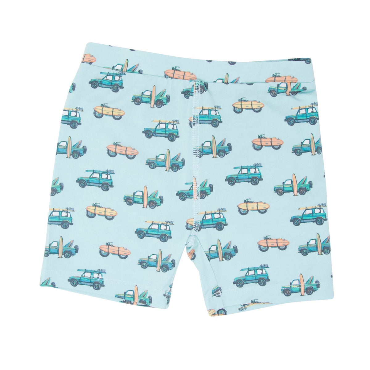 Surfing Beach Summer Pajama Set by Sweet Bamboo