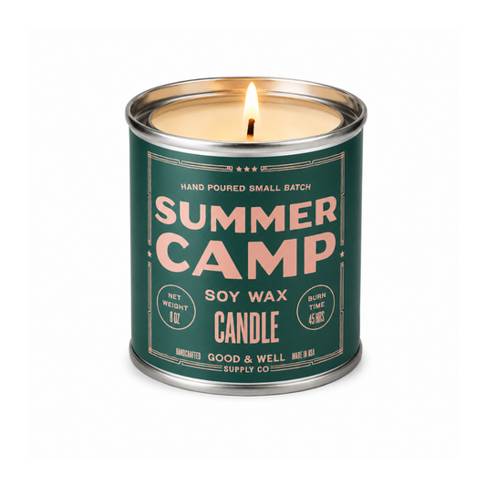 Summer Camp Soy Candle by Good & Well Supply Co.